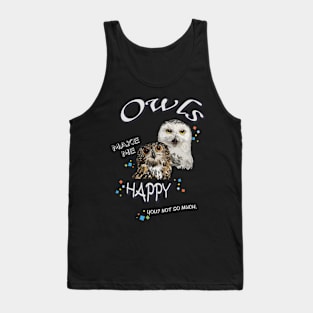 owls Tank Top